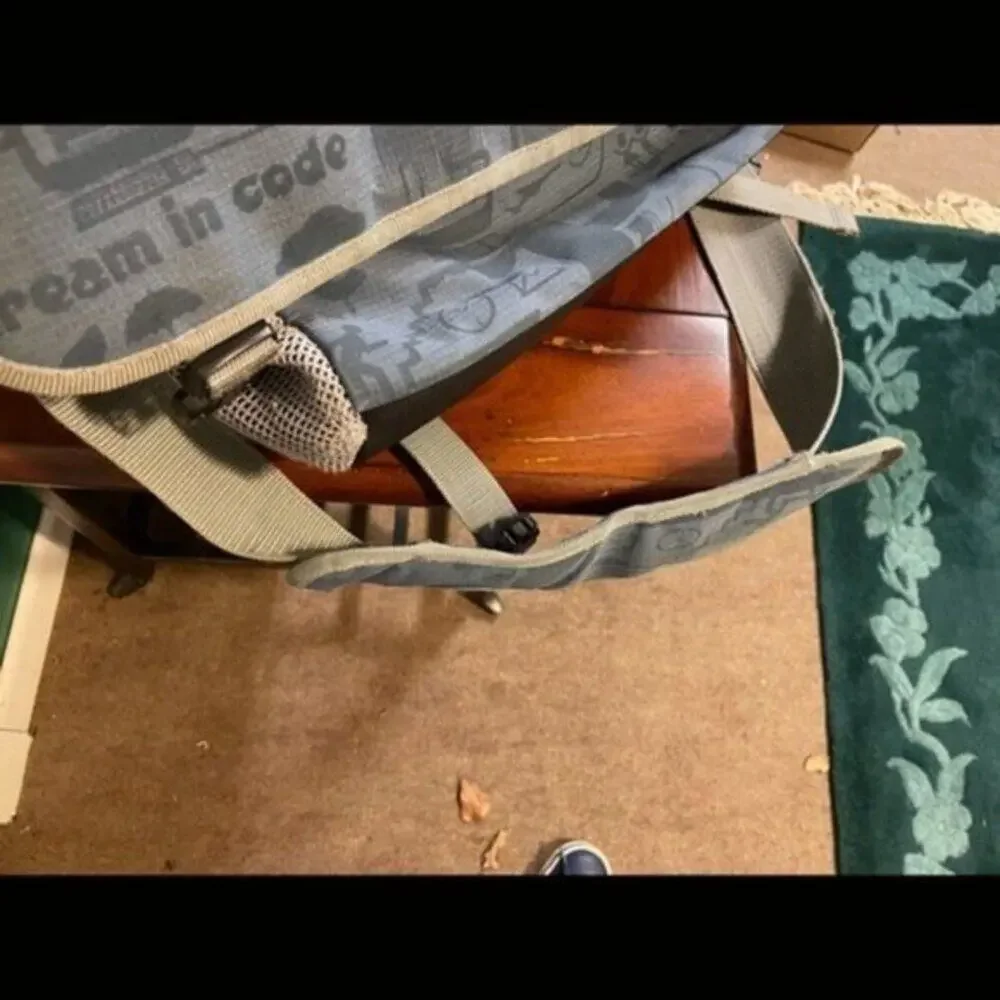 Computer bag from early 2000 blue